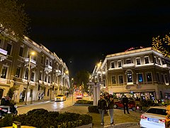 Süleyman Seba Caddesi üzerindeki kısım (Ekim 2019)