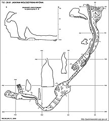 Plan jaskini