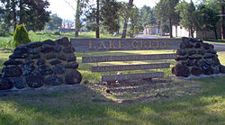 Welcome to Lake Creek, Oregon