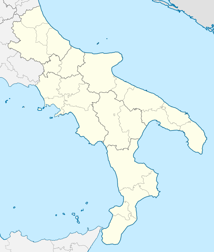 Noclador/sandbox/Royal Italian Army Corps 1926 is located in Southern Italy