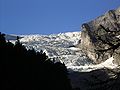 Rosenlauigletscher, vom Reichenbachtal aus aufgenommen