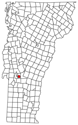 Location in Vermont