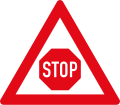 Stop sign Ahead