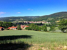 A general view of Saint-Anthème