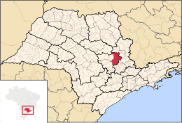 Limeira – Mappa