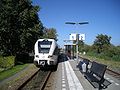 Trein en perron Station Workum (2007)