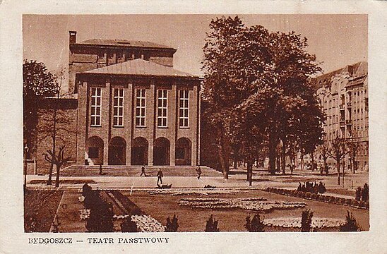 Polish Theatre in Bydgoszcz ca 1950