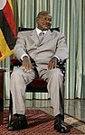 Yoweri Museveni har vært Ugandas president i 25 år