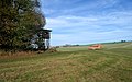 Waldrand mit Jägerstand an der Zipfelheide