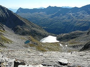 Der Lago Cingino vom Antronapass