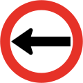 RO-3a Turn left only