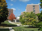 Residence halls, the North and South Towers