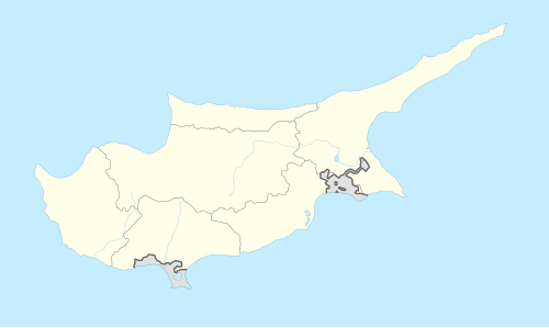 Α΄ κατηγορία ποδοσφαίρου ανδρών Κύπρου 1960-61 is located in Κύπρος