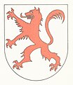 Wappen der Gemeinde Oberwolfach 1987