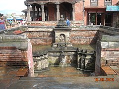 Layaku Hiti in Bhaktapur, with Hari Shankar Sattal