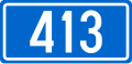 D413 state road shield