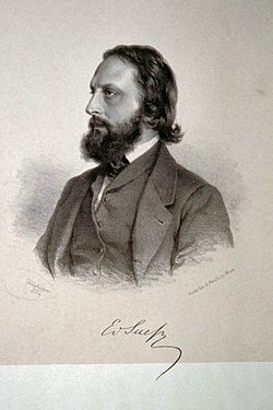 Josef Kriehuber litográfiája (1869)