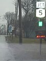 New York State Route 394/New York State Route 5 in Barcelona. Western terminus of NY 394.