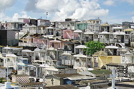 The cemetery of Morne-à-l'Eau