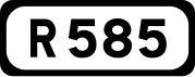 R585 road shield}}