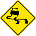 W7 Slippery road