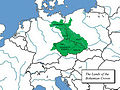 Karl IV: aktuelle Karte