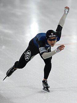 Lee Kyu-hyeok beim Weltcup 2008 in Hamar