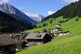 Lanersbach in het Tuxertal