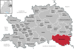 Neresheim – Mappa