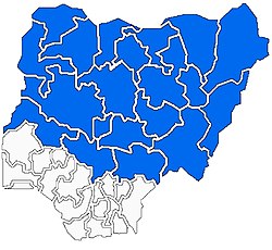 Location of Northern Nigeria