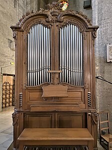 The choir organ