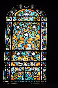 A decorative window