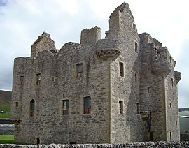 Ruine von Scalloway Castle