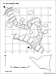 Plan jaskini