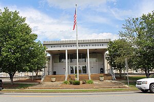 White County Courthouse in Cleveland