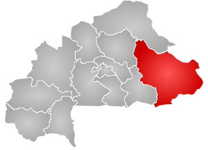 Location in Burkina Faso