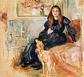 Berthe Morisot: Julie mit einem Windhund 1893