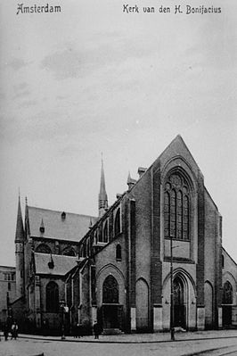 De Bonifatiuskerk in 1886