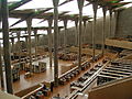 Interior view from the 3rd floor; Bibliotheca Alexandrina, Egypt.