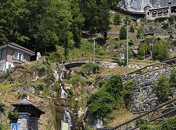 Der Hölibach bei den St. Beatus-Höhlen