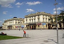 Kraków Główny, oude stationsgebouw