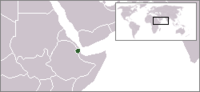 Locatie van Jumhouriyya Djibouti / République de Djibouti