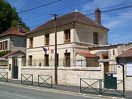 The town hall in Maysel