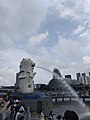 Merlion of Singapore.