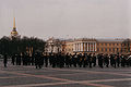 The band in their rehearsal uniform.