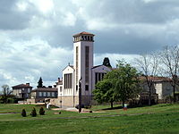 Saint-Martin d'Oradour new church