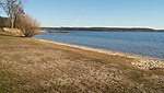 Plauer See, Westseite, Badestrand bei Seelust