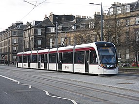 CAF Urbos 3 von Edinburgh Trams