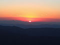 Ηλιοβασίλεμα στα βουνά της Βικτόρια