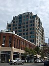 Street view of Sussex Place office tower.